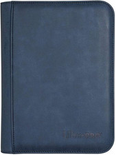 Ultra-Pro Zippered Suede 4 Pocket Premium Pro-Binder (5 colours available)