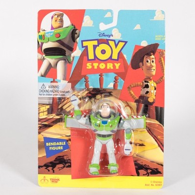 MOC Thinkway Toys Disney Toy Story Biegefigur Buzz Lightyear