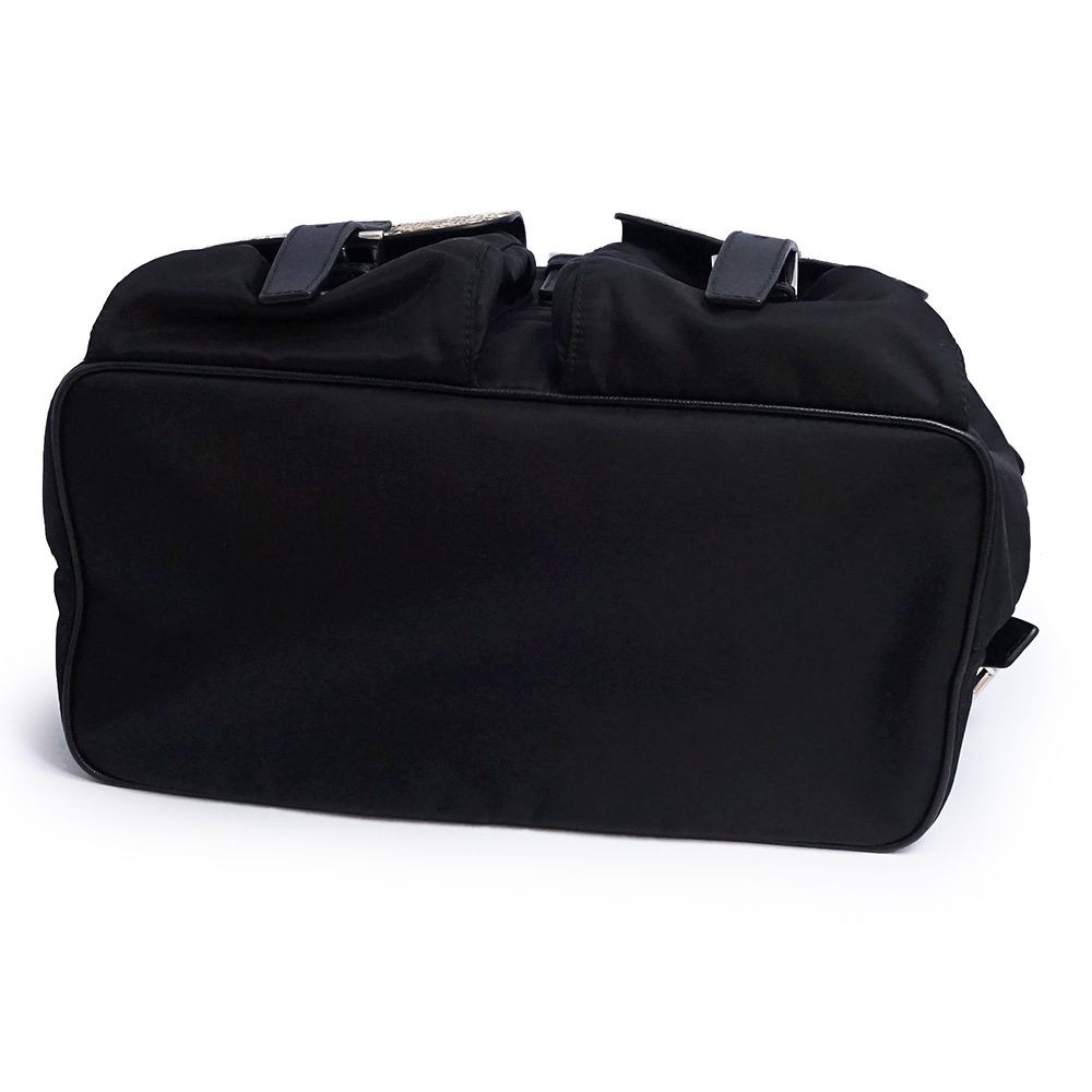 Authentic PRADA Tessuto Nylon Medium Backpack Sna… - image 9