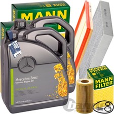 MANN INSPEKTIONSPAKET+10L ORIGINAL 5W-30 ÖL passend für MERCEDES VITO W447 CDI