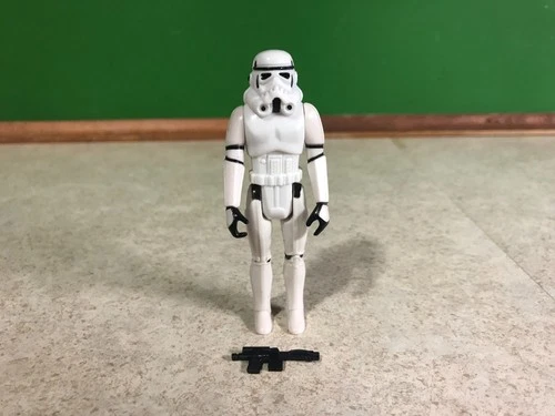 1977 Vintage Kenner Star Wars Figure A New Hope STORMTROOPER 100% Complete