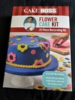 Cake Boss Flower Cake Kit New Open Box 25 Piece Cutters Tips Instructions — photo 1