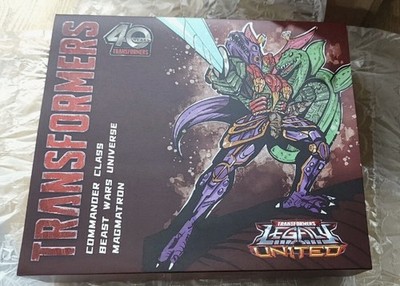 Hasbro Transformers Legacy United Commander Beast Wars Universum Magmatron Neu