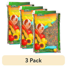 3 pack Seeds, Pellets Mix Guinea Pig Food, Vegetable Grain 8 lb. Bag