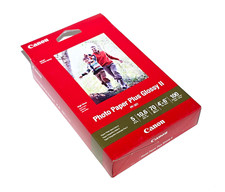 Genuine Canon Photo Paper Plus Glossy II 4x6 PP-301, 100 Sheets - Brand New 