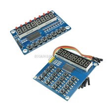16-Button 8-Button Digits Digital LED 8-Bit TM1638 Display Module For Arduino