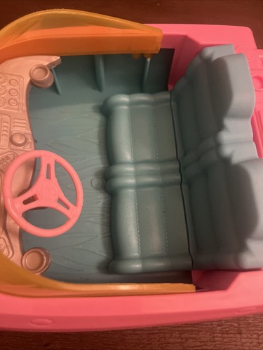 Mattel Barbie Doll Speedboat ONLY Playset Boat Beach Lake Swim Boat Toy - Picture 10 of 23