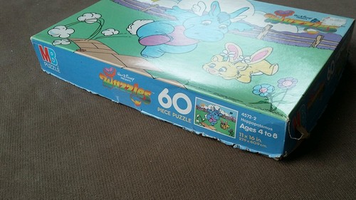 Vintage 1985 Milton Bradley Disney Wuzzles 60 pc. Jigsaw Puzzle Complete - Picture 2 of 4