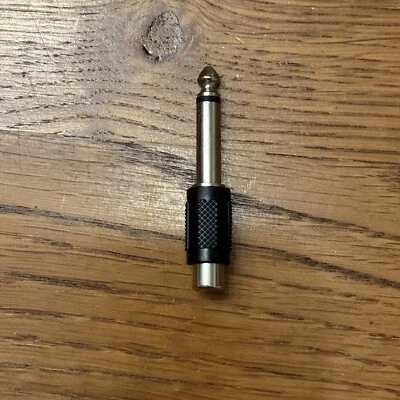 Adaptateur XLR RCA ❤️ Jack mâle 6,35 mm vers 3,5 mm femelle - Photo 1/3
