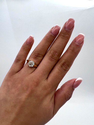 14K Gold Engagement Ring, 1.75CT Certified Natural Diamond Retail Value=$30K - 第 1/6 張圖片