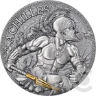 Achilles The Great Greek Mythology 2 oz Antique finish Silver Coin Cameroon 2023