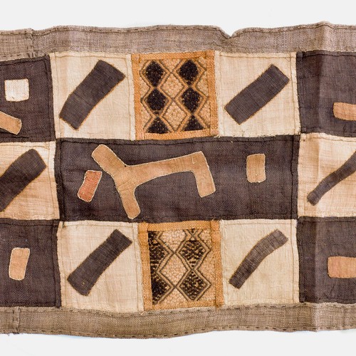 Cuba Tejido a Mano Aplicado Rafia Textil Congo 128 x 20 Pulgadas - Imagen 8 de 12