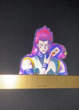 Hunter x Hunter Hisoka 3D Lenticular Anime Motion Car Sticker Decal Peeker