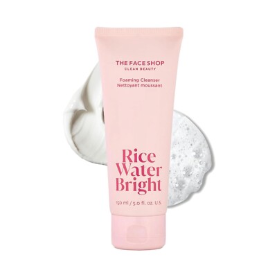 Rice Water Bright Cleansing foam l Korean Skin Care Products Glowing Skin 150 ML