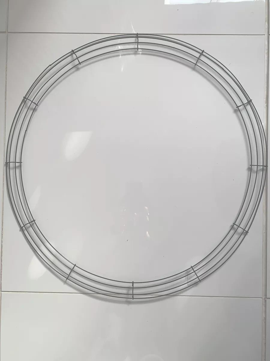 24 inch wire wreath on sale frame