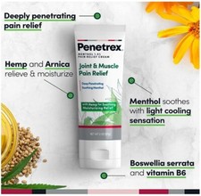 Crema calmante para aliviar el dolor articular y muscular con cáñamo, alivio penetrante profundo