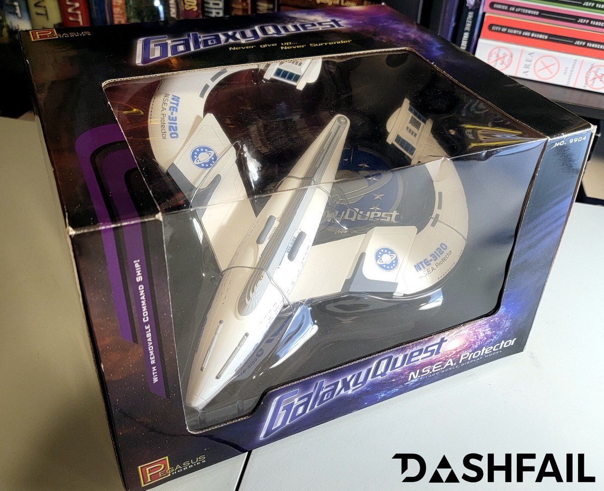 【新品・未開封】ギャラクシー・クエストN.S.E.A. Protector Galaxy Quest NSEA Protector Ship Pre-assembled Display OOP
