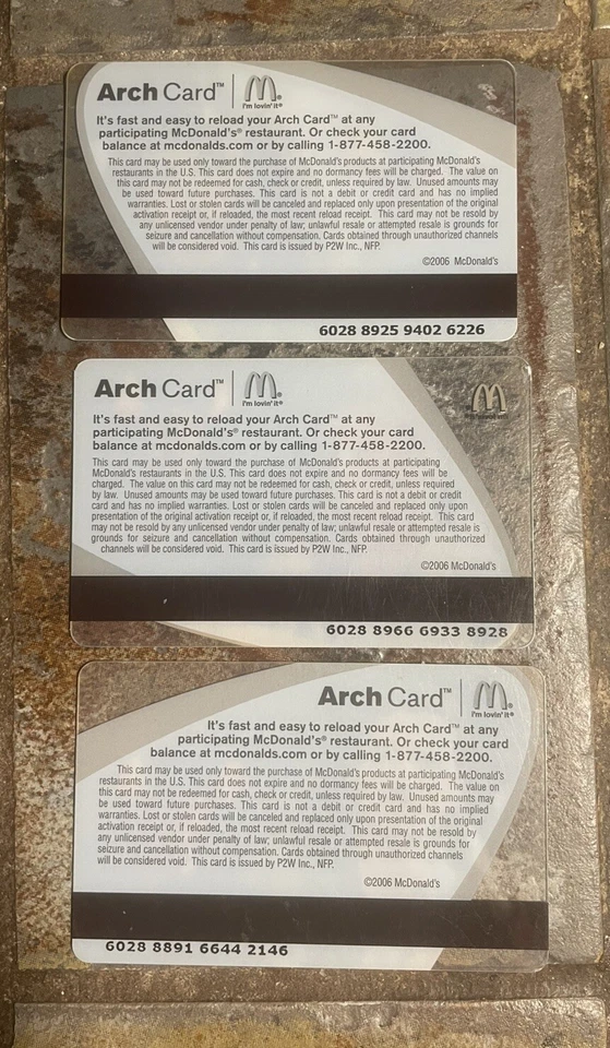 2006 McDonalds Collectible Gift Cards. PIRATES of the CARIBBEAN. New. W/W ship￼ - Image 2 of 2