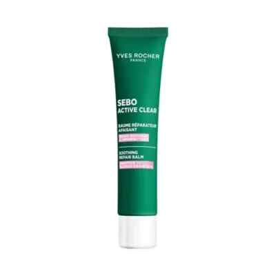 Yves Rocher Sebo Active Clear Regenerating Soothing Balm Sensitive Skin 1.4 oz