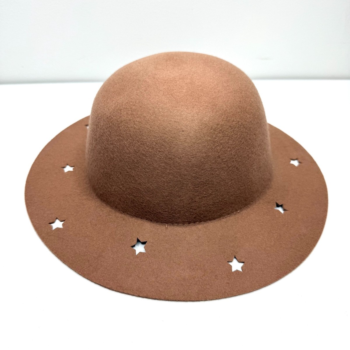 ZARA Kids Wool Felt Star Western Hat Girls Youth One Size  display picture 2
