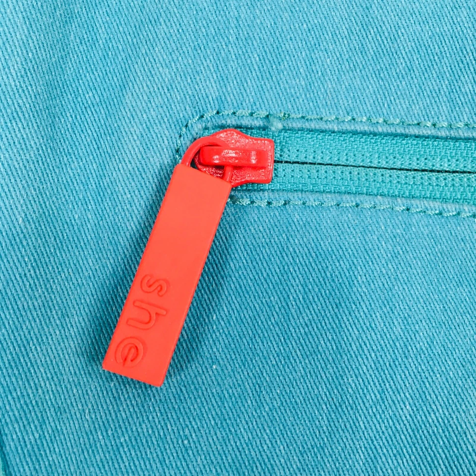 Bolsa carteiro Sherpani Teal Milli Le pequena azul-petróleo e laranja, 11x 10 em excelente estado usado - Imagem 4 de 4