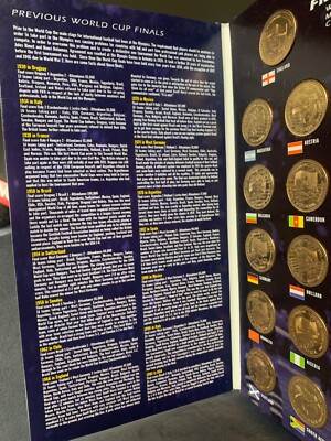 Official Licensed France 98 World Cup Medallion Collection | eBay UK