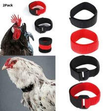2X Collare antirumore anti-gallo silenzioso anti-corvo per collo e pollame ё! ь{