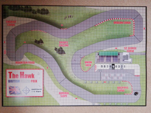 Bolide, Formula One Motor Racing Board Game, Giant Map, Rio Grande Games - Picture 3 of 11