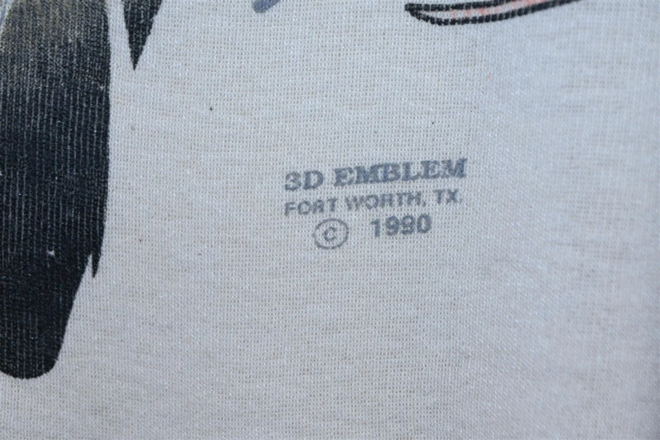 Camiseta vintage años 90 3D emblema harley davidson pluma encaje tanque mujer mediana m Foto 4 de 4