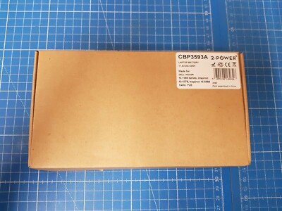 2-Power Laptop Battery 3 Cell Lithium Polymer Rectangle 11.4V 3500mAh UR