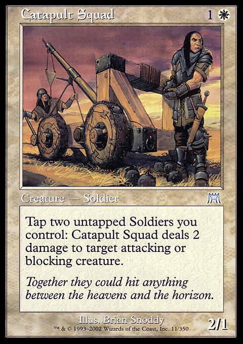 Magic the Gathering MTG Catapult Squad (11) Onslaught   LP