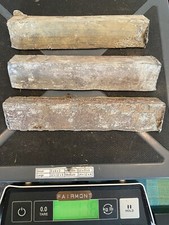 Soft Lead INGOT Bars Sinkers Reloading Crafts  11 Pounds Lot N