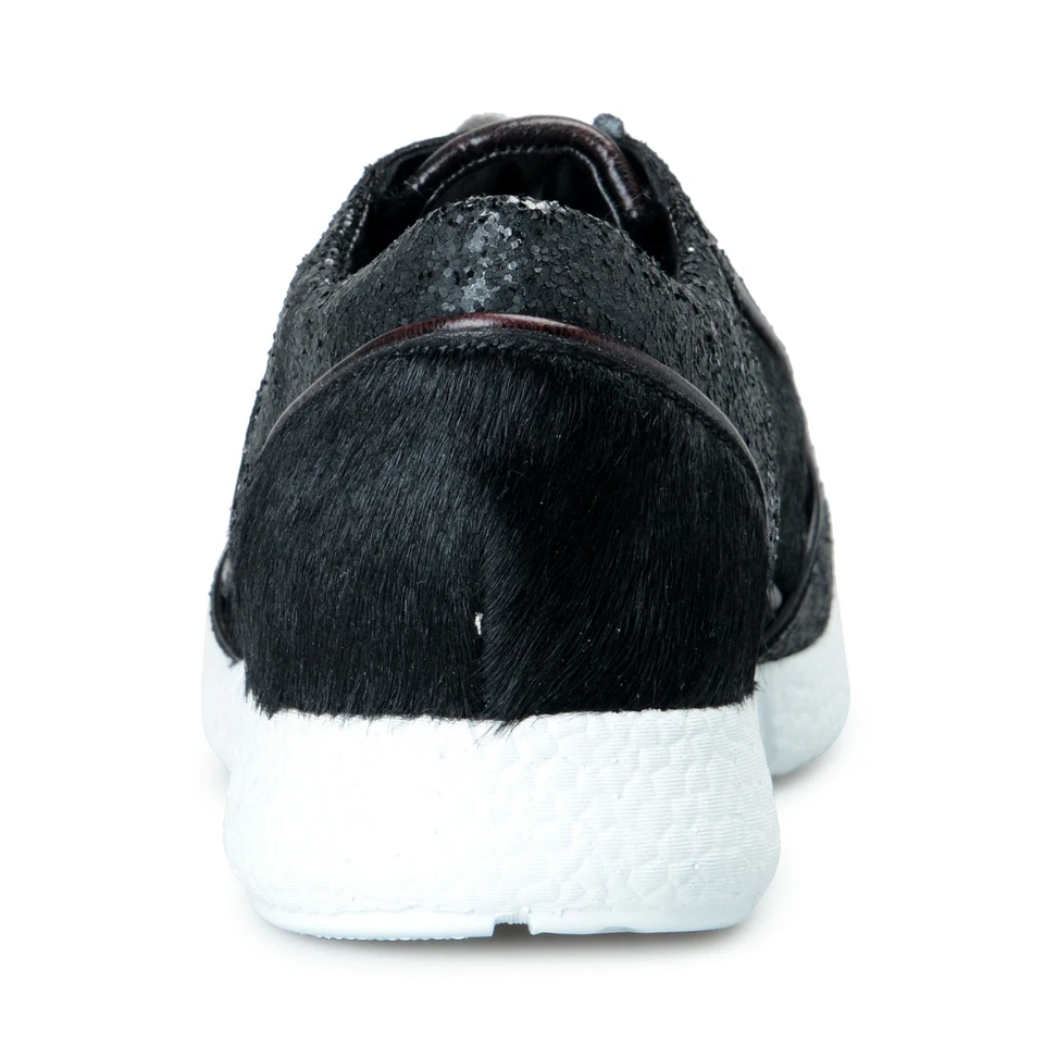 Just Cavalli Para Mujer Negro Pelo de Poni Moda Tenis Zapatos EE. UU. 9 IT 39 Foto 3 de 4