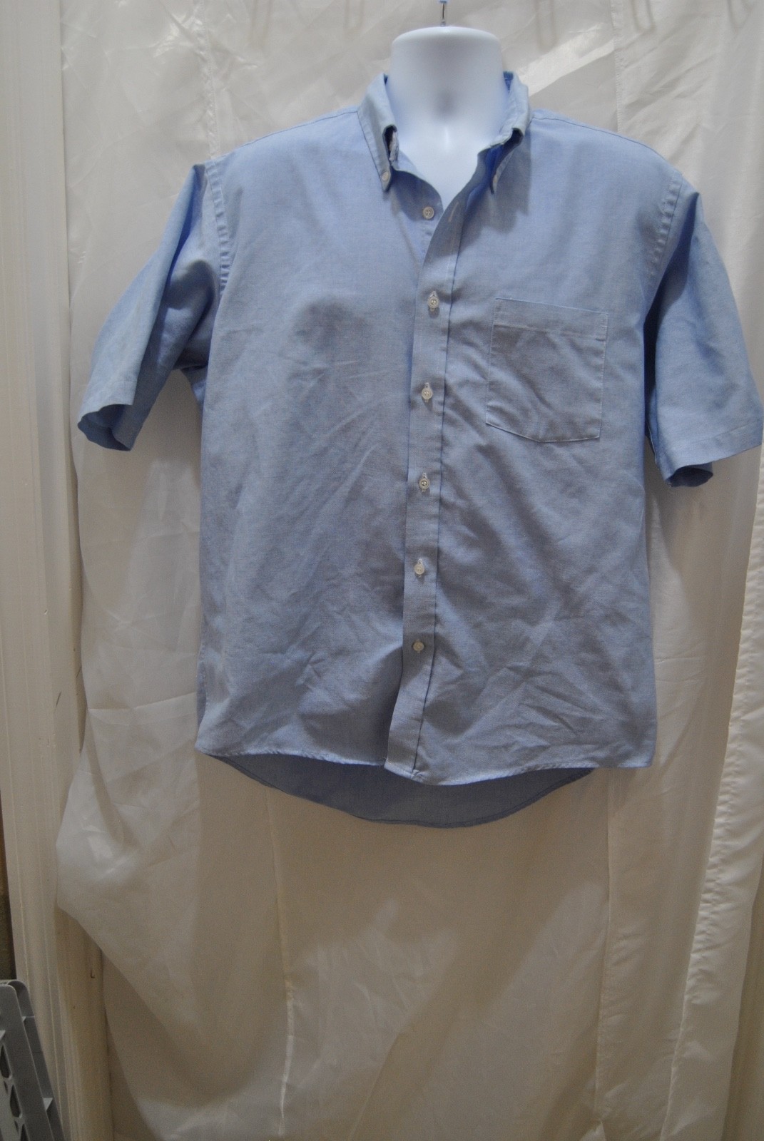 Men's Shirt by Manhattan Shirtmakers size L Men's Collar Shirt Clothing