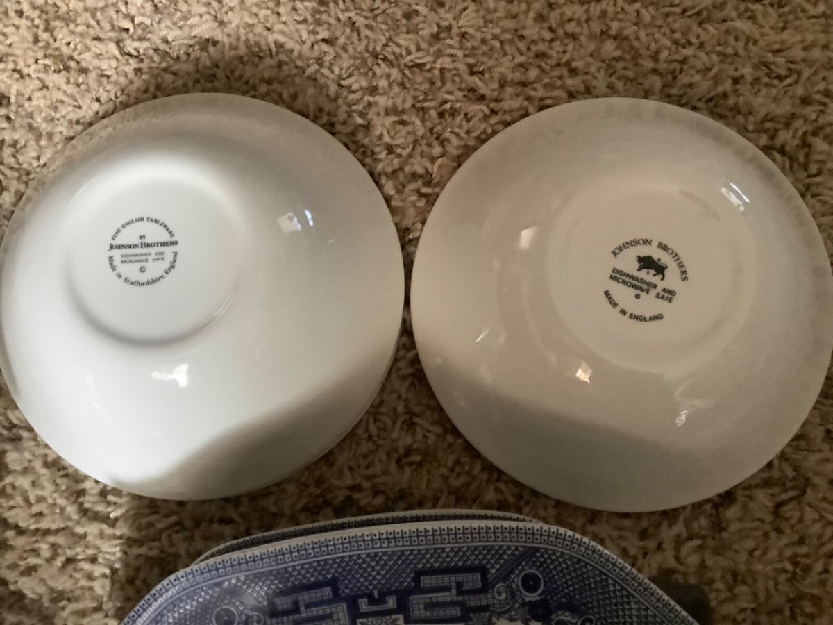 Johnson Bros blue willow, 20 pc, England/other, READ | eBay