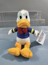DONALD DUCK MINI BEAN BAG PLUSH THE DISNEY STORE NEW W/ TAGS