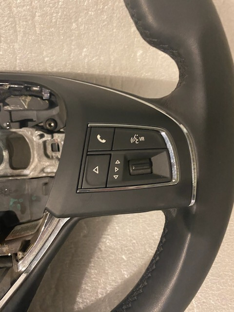 2014-2020 Maserati Ghibli Black Leather Steering Wheel 670044539