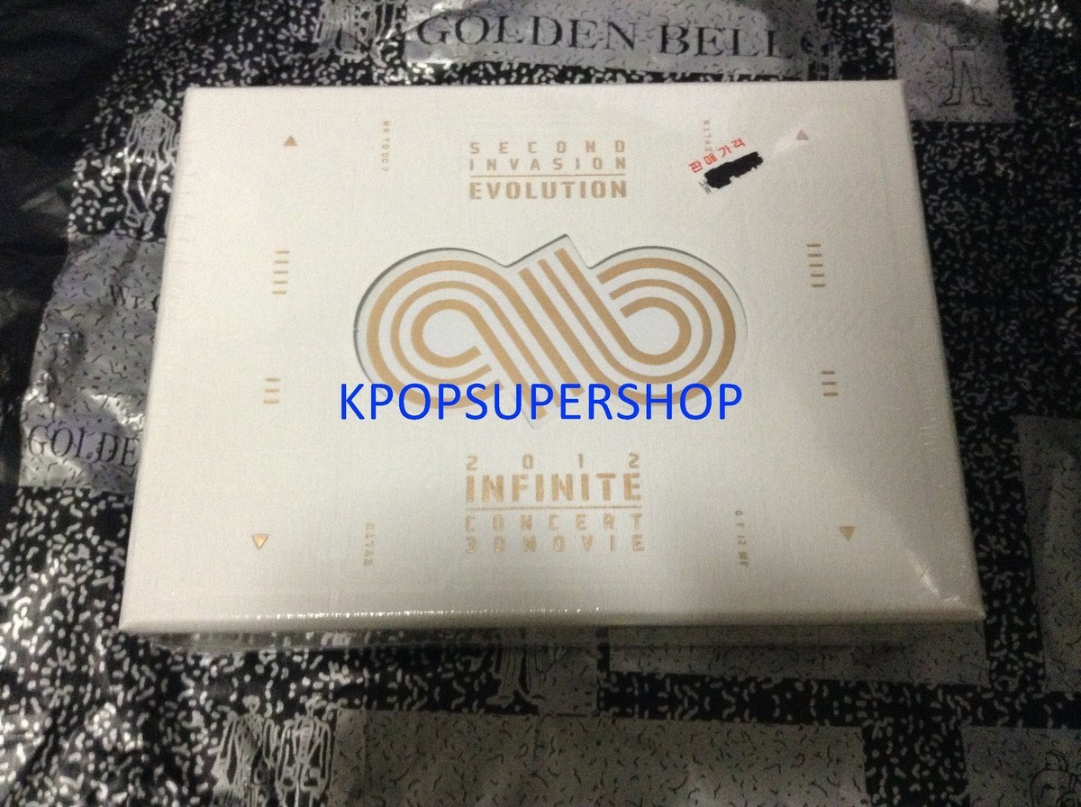 INFINITE 2012 Concert Second Invasion Evolution 3D Movie Blu-Ray