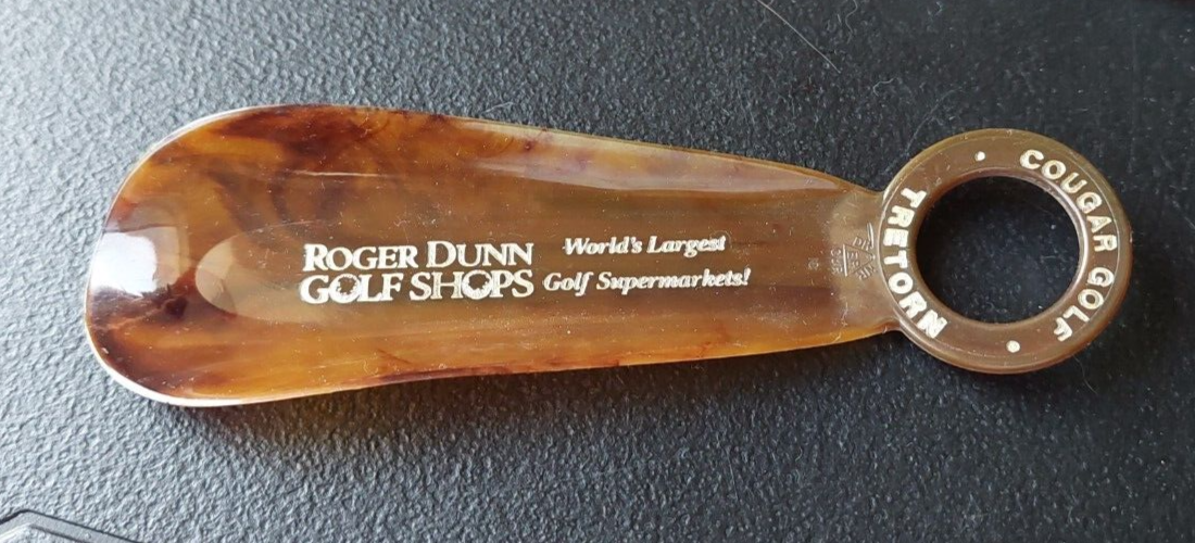ROGER DUNN GOLF SHOPS, COUGAR GOLF, TRETORN ADVERTISING SOUVENIR