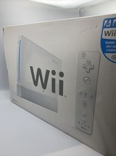 Nintendo White Wii Sports Console System In Box Bundle With Manuals - Tested