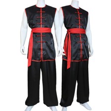 Sleeveless Martial Arts Uniform Kung Fu Tai Chi Suit Taichi Wushu Nanquan Suit