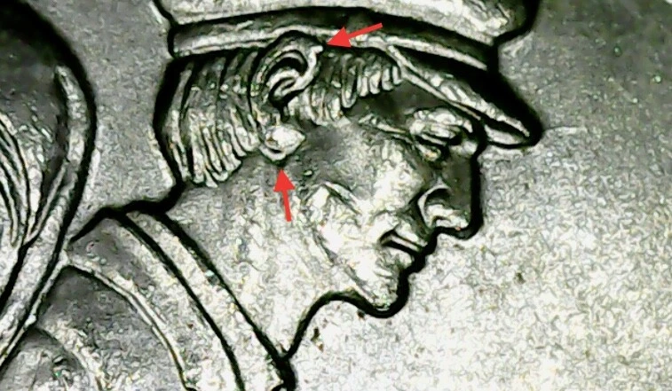 one-of-a-kind 2017 rare quarter with major errors. RARE! beautiful coin! - Image 3 of 4