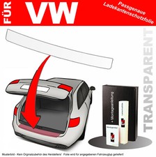 Lackschutzfolie Ladekantenschutz für VW Golf Sportsvan 2014-2020 Transparent