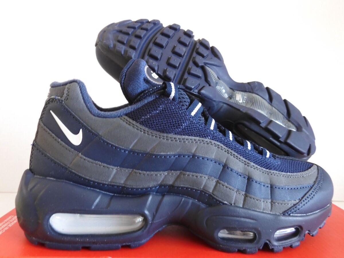 MENS NIKE AIR MAX 95 OBSIDIAN-WHITE-IRON GREY SZ 6 [DD7114 MENS NIKE AIR MAX 95 OBSIDIAN-WHITE-IRON GREY SZ 6 [DD7114