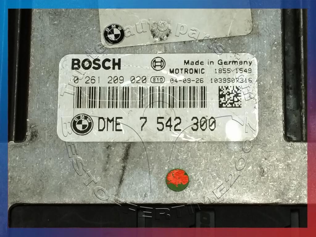 BMW 5 6 7 X5 E60 E63 E64 E65 E66 E53 4.5i 4.4i N62 ENGINE DME ECU CONTROL MODULE
