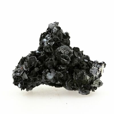 Hämatit + Chlorit. 89,2 ct. Les Deux Alpes, Oisans, Frankreich. Selten.