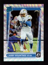 2021 OPTIC PREMIUM BOX SET WAVE PRIZM #256 LARRY ROUNTREE RC /299 W/LINE QTY