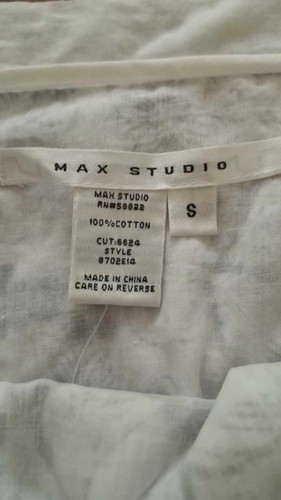 Max Studio Women's Skirt Lined Small Cottagecore Retro Midi A Line Artsy Office - Picture 7 of 23