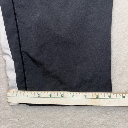Y2K Nike Pantaloni Uomo Medium Nero Bianco Felpa Pantaloni Trackpants Palestra Basket - Foto 3 di 9
