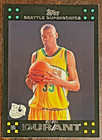 2007-08 Topps Basketball #112 Kevin Durant RC - see photos for condition